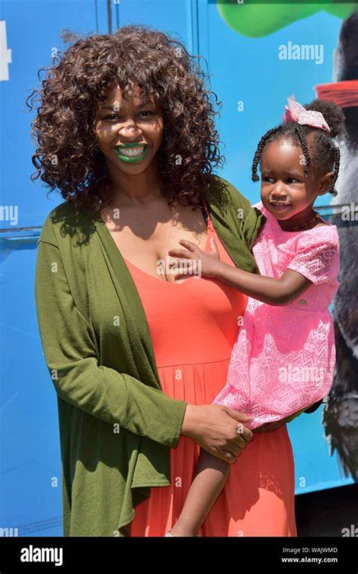 GloZell Green with her daughter as seen in March 2019