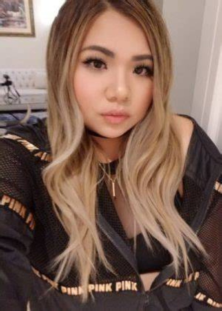 GoldenGlare as seen while posing for a picture along with Sean Evans in New York City, New York, United States in May 2019
