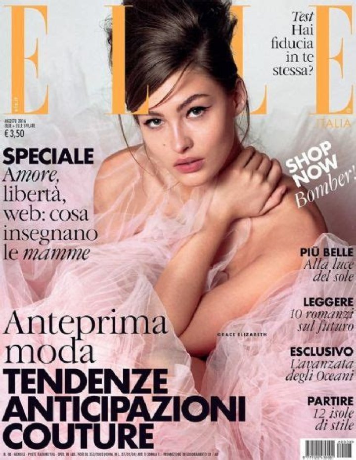 Grace Elizabeth in Elle Italy June 2016 issue