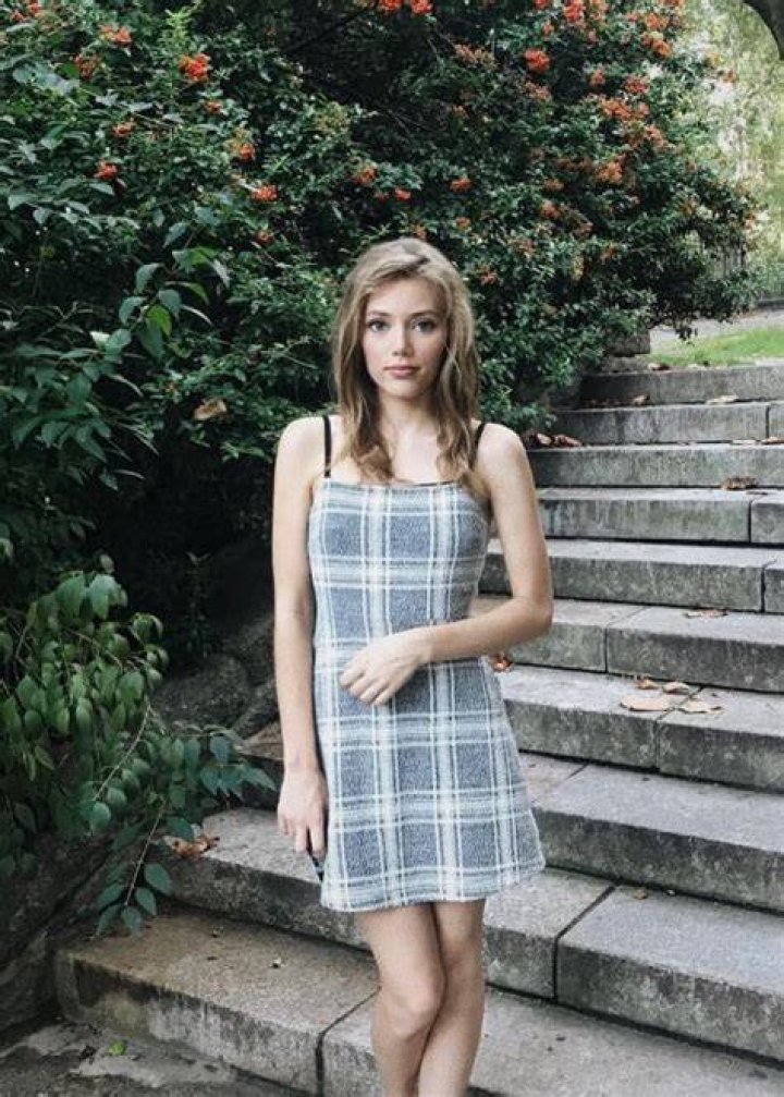 Grace Van Dien in Manhattan, New York in September 2018