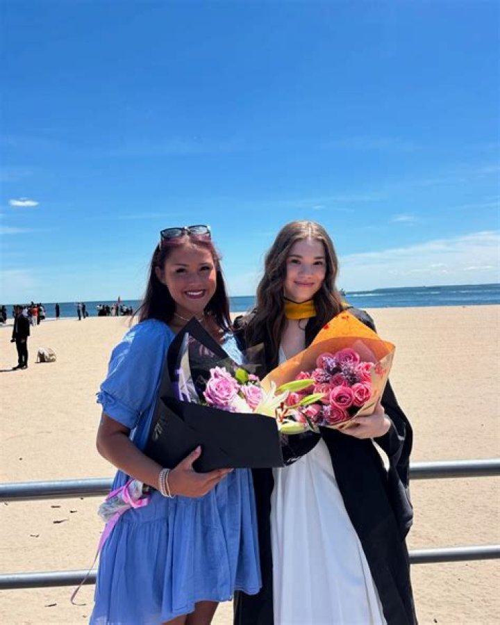 Gracie Haschak in an Instagram selfie as seen in May 2018