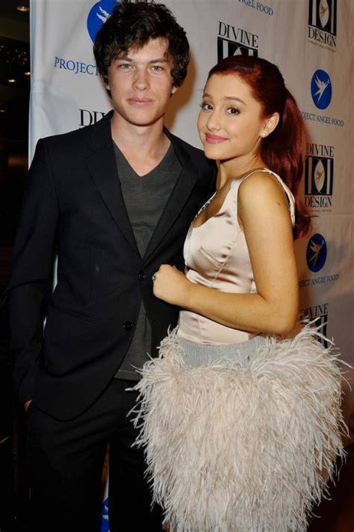 Graham Phillips and Ariana Grande in May 2019