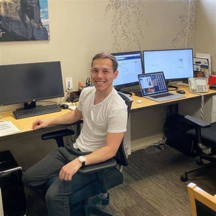 Graham Stephan as seen in a picture that was taken at the Coldwell Banker Real Estate LLC in February 2020