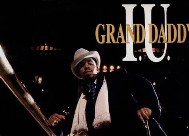 Grand Daddy I.U. (Right) as seen while posing for a picture alongside DJ Chuck Chillout in August 2019