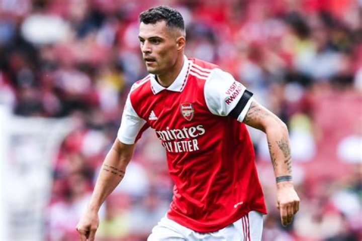 Granit Xhaka as seen in August 2018