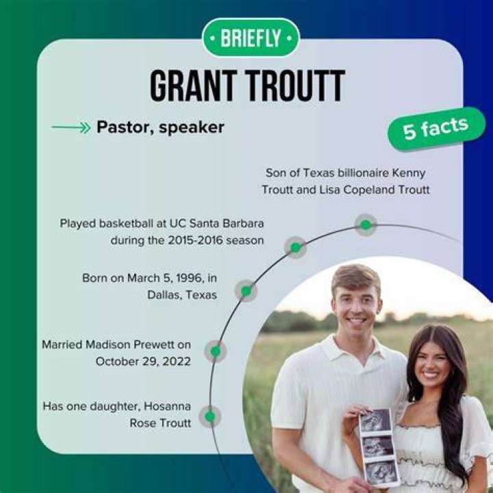 Grant Troutt as seen in a picture that was taken in Febuary 2020, in Dallas, Texas