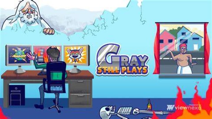 GrayStillPlays as seen in a screenshot from a video of his that was taken in September 2020
