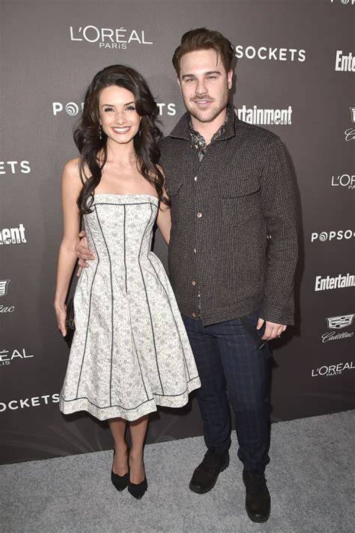 Grey Damon and Alice Greczyn as seen in January 2015