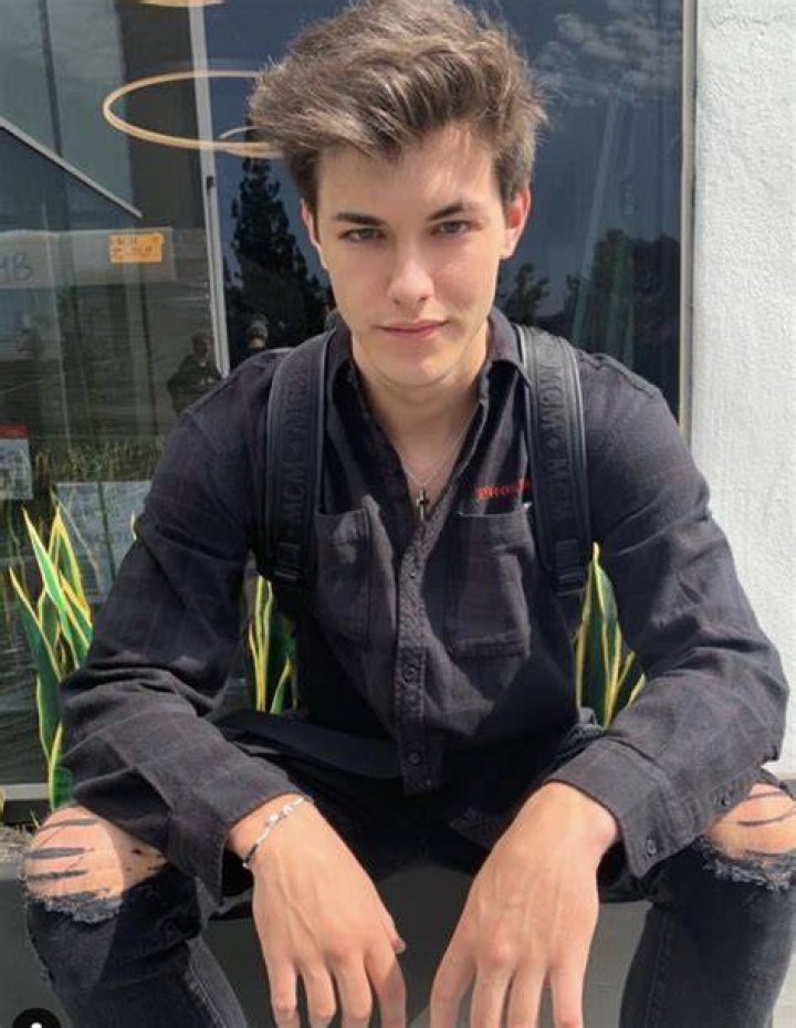 Griffin Johnson in an Instagram selfie as seen in August 2019