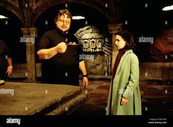 Guillermo del Toro with Ivana Baquero receiving a standing ovation after the North American premiere of 'Pan's Labyrinth' in September 2006