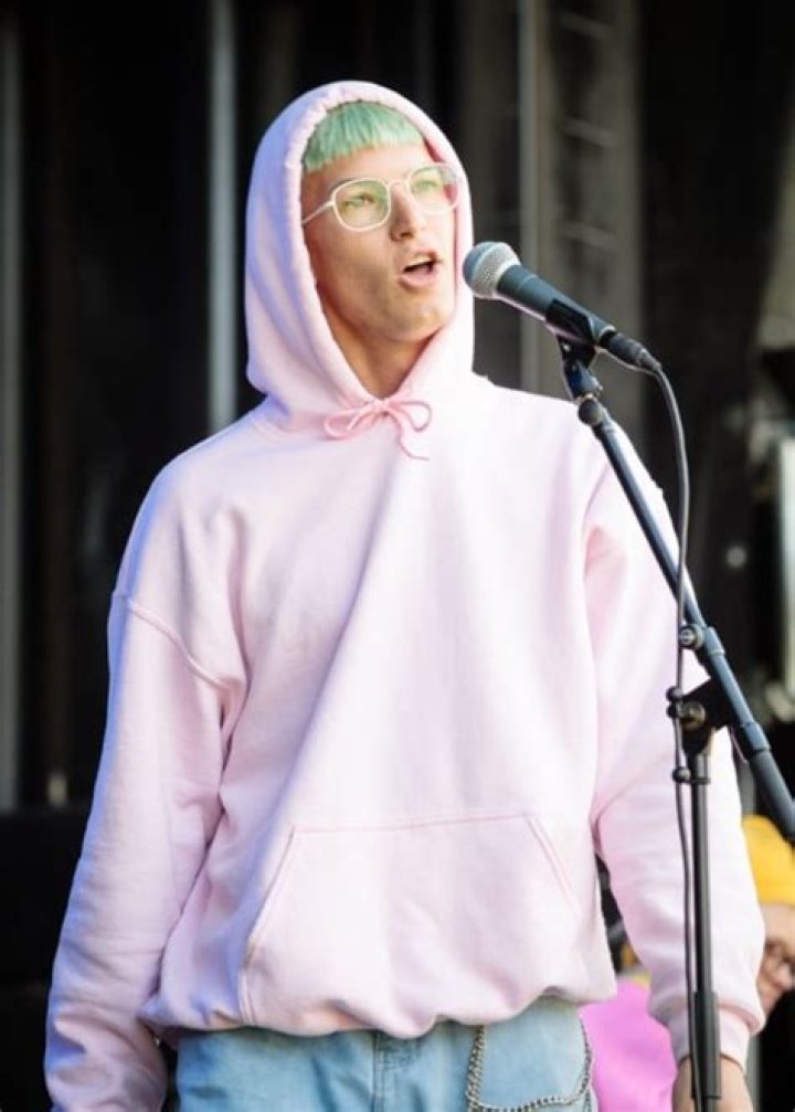 Gus Dapperton as seen at the main stage during a concert in the Vigeland Park in Norway in 2018