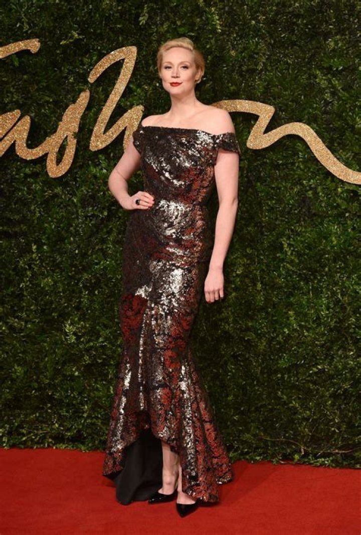 Gwendoline Christie at British Fashion Awards 2015