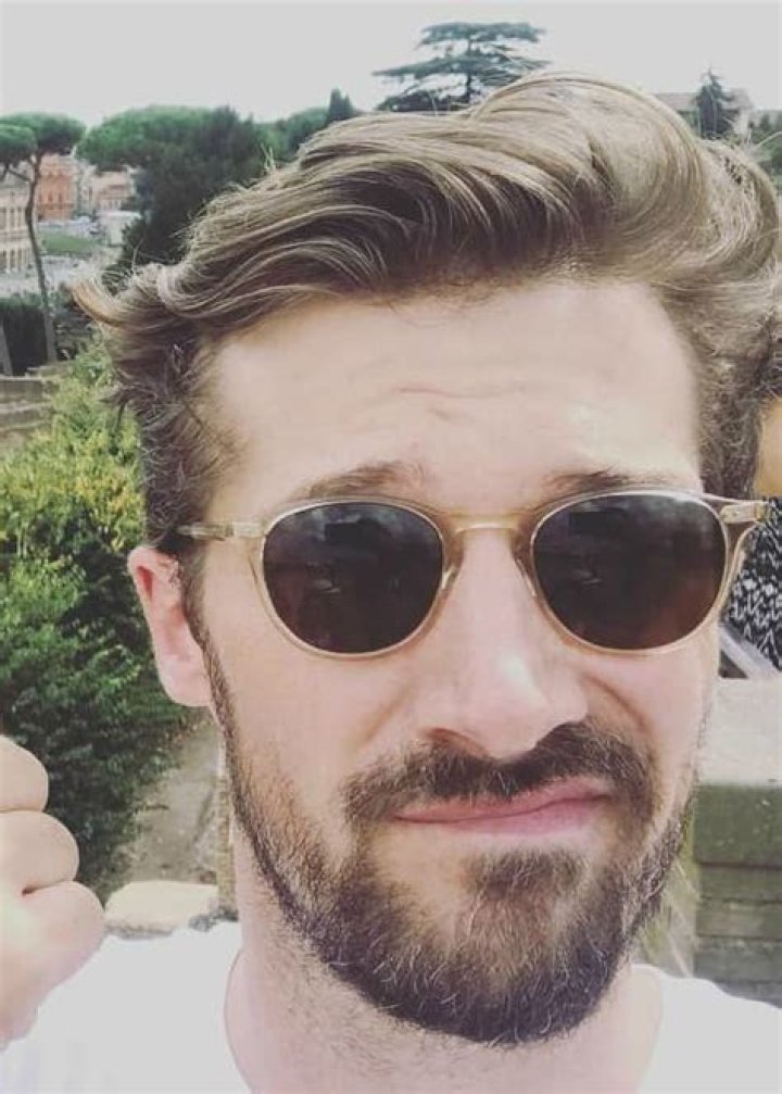 Gwilym Lee in a selfie in April 2018