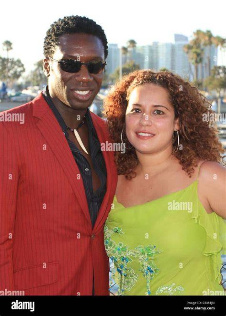 Hakeem Kae-Kazim and Bronwyn Kae-Kazim, as seen in November 2020