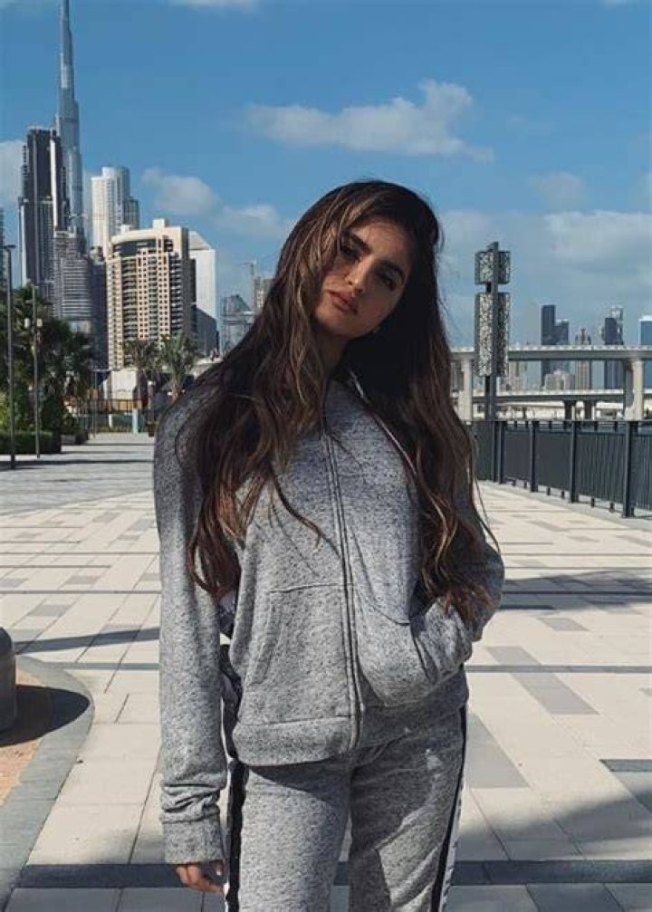 Hala Al Turk as seen while posing for the camera in Los Angeles, California, United States in August 2018