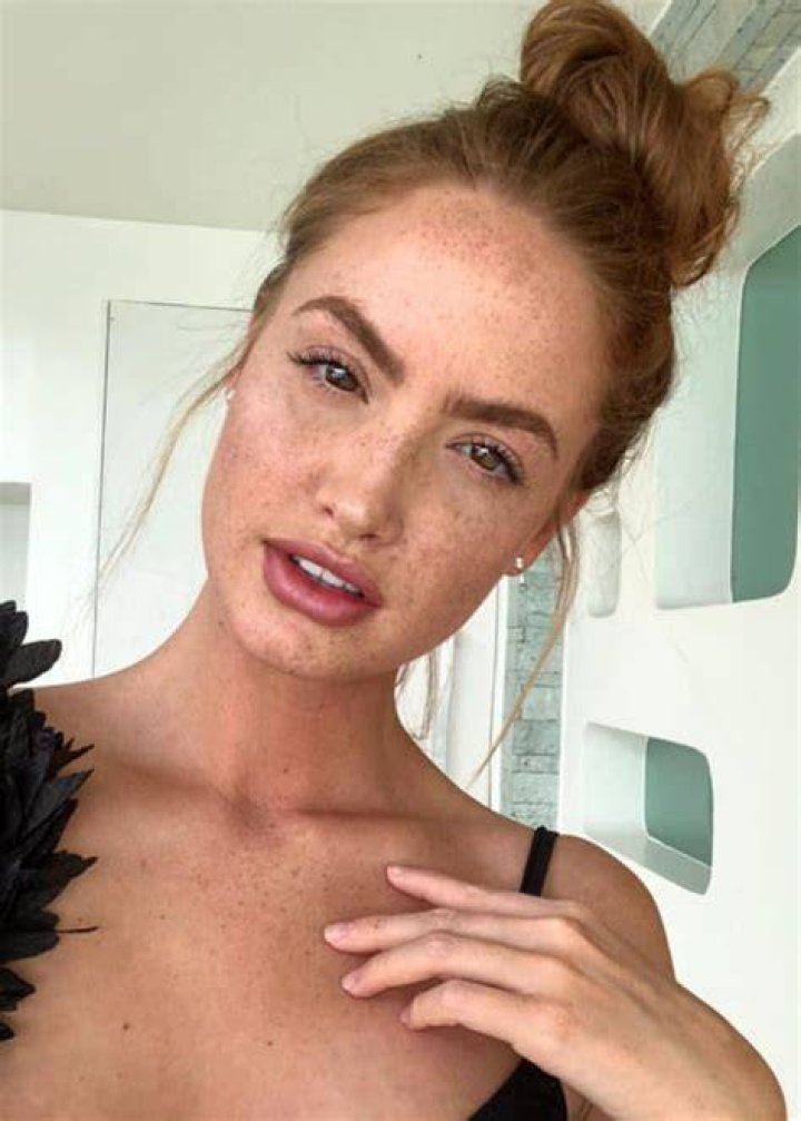 Haley Kalil in a selfie as seen in November 2017