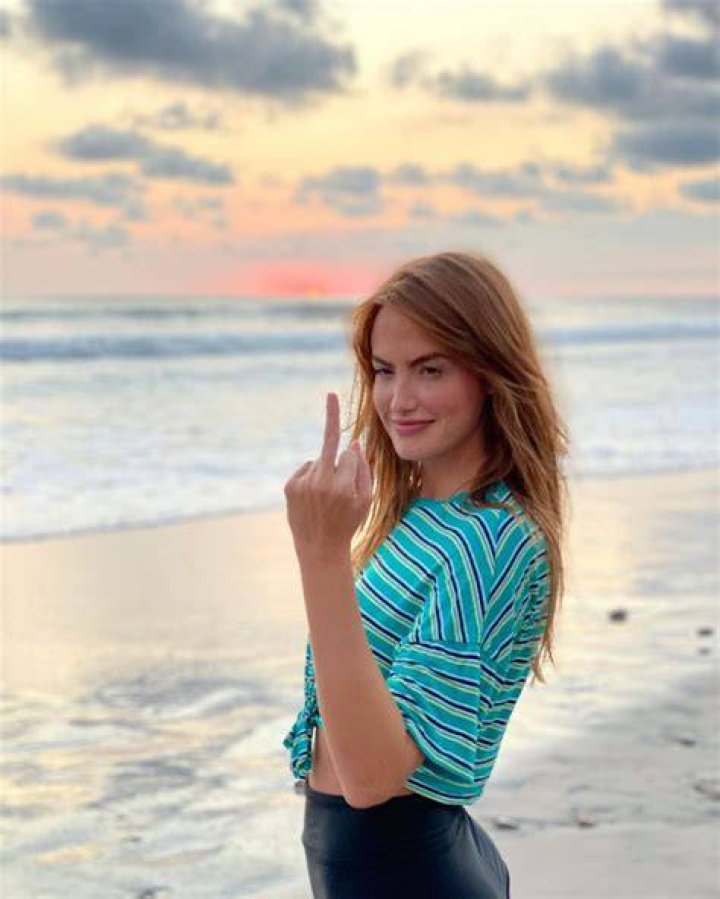 Haley Kalil in an Instagram selfie as seen in March 2018