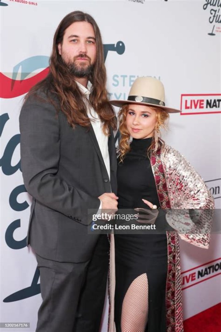 Haley Reinhart and Drew Dolan, as seen in June 2021