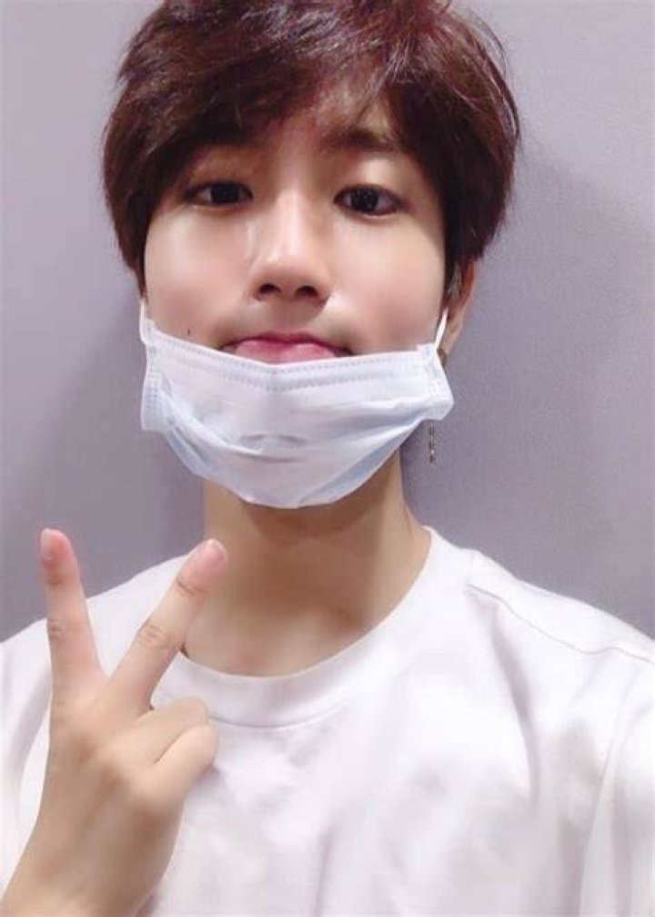 Han as seen while taking a selfie in July 2019