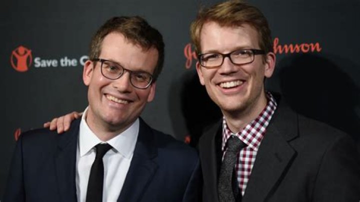 Hank Green in the Vlogbrothers' office tour on May 5, 2023