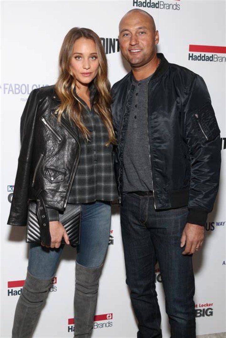 Hannah Davis and Derek Jeter