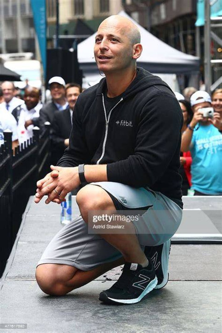 Harley Pasternak at the Fitbit Charge HR event in August 2015