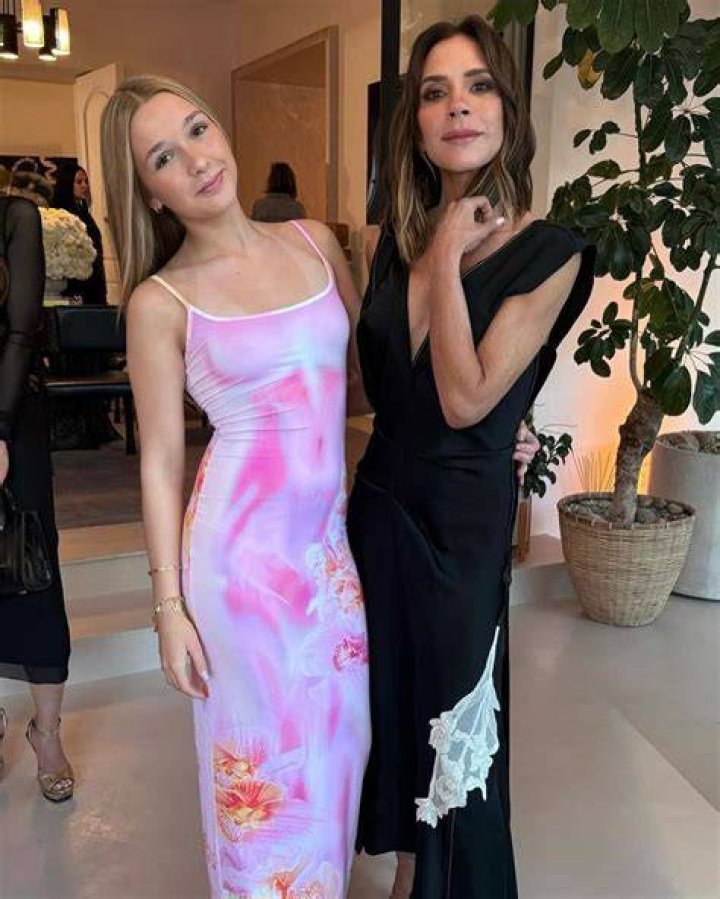 Harper Beckham in an Instagram post as seen in March 2017