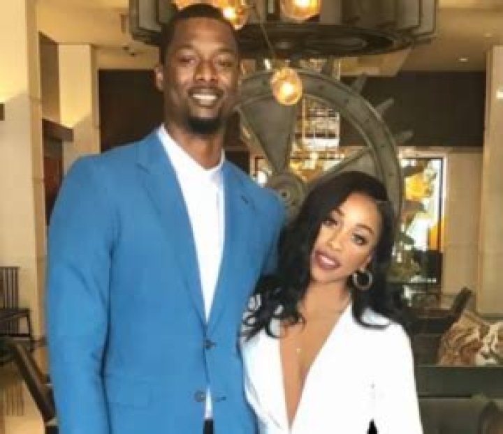 Harrison Barnes and Brittany Johnson in 2015