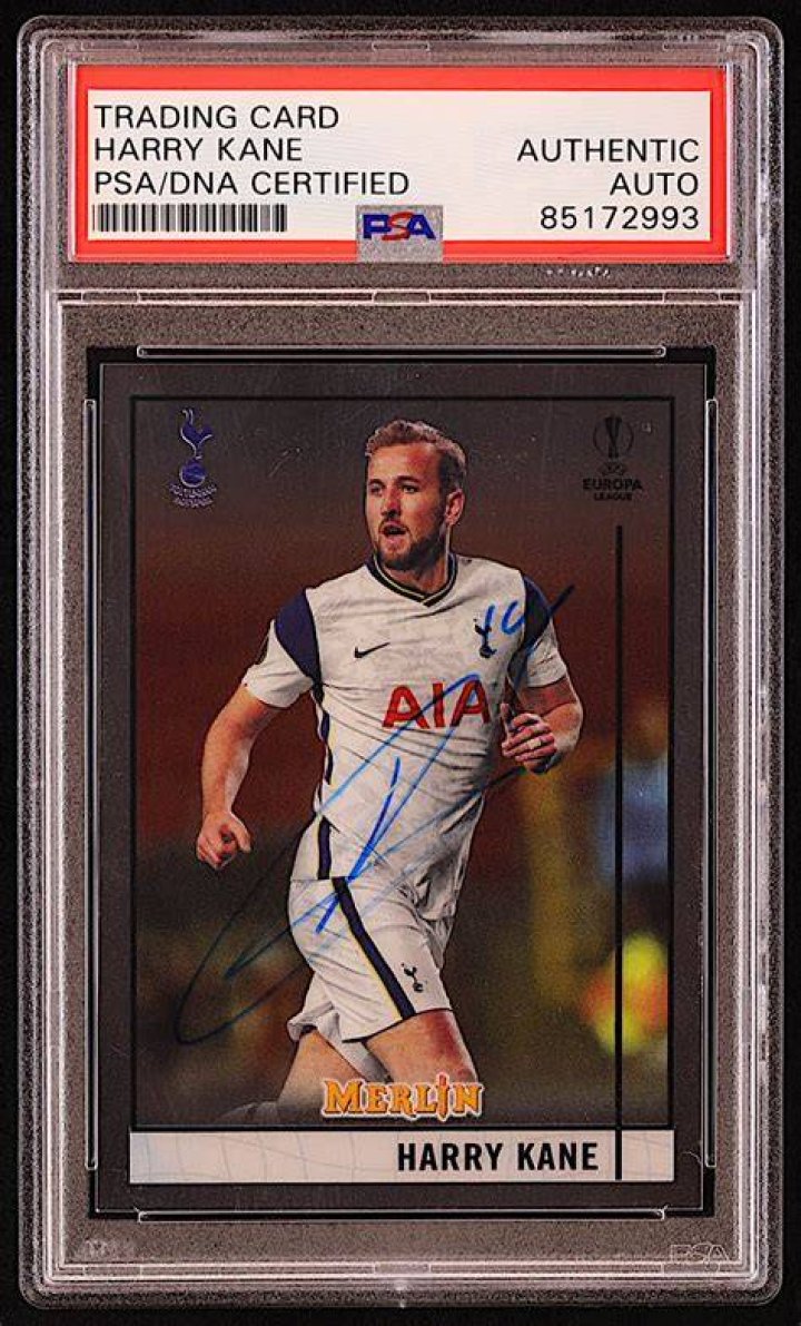 Harry Kane was offering signed boots to two persons in 2018