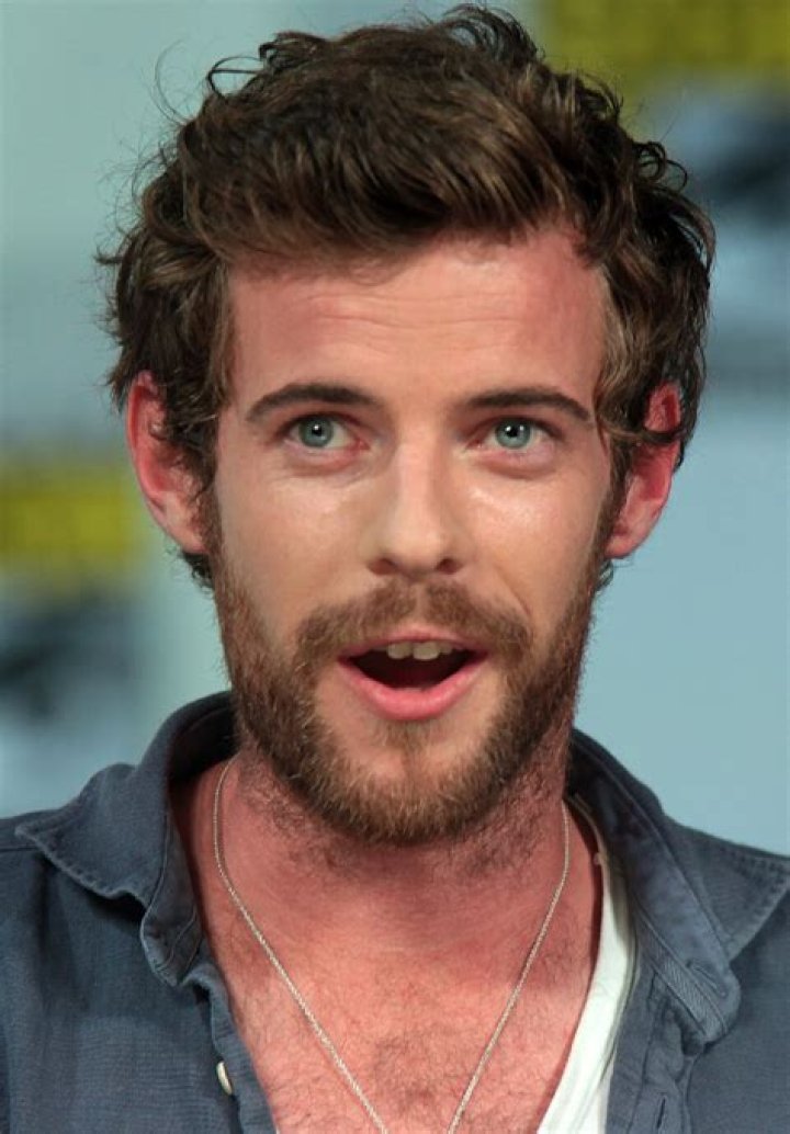 Harry Treadaway speaking at the 2014 San Diego Comic Con International