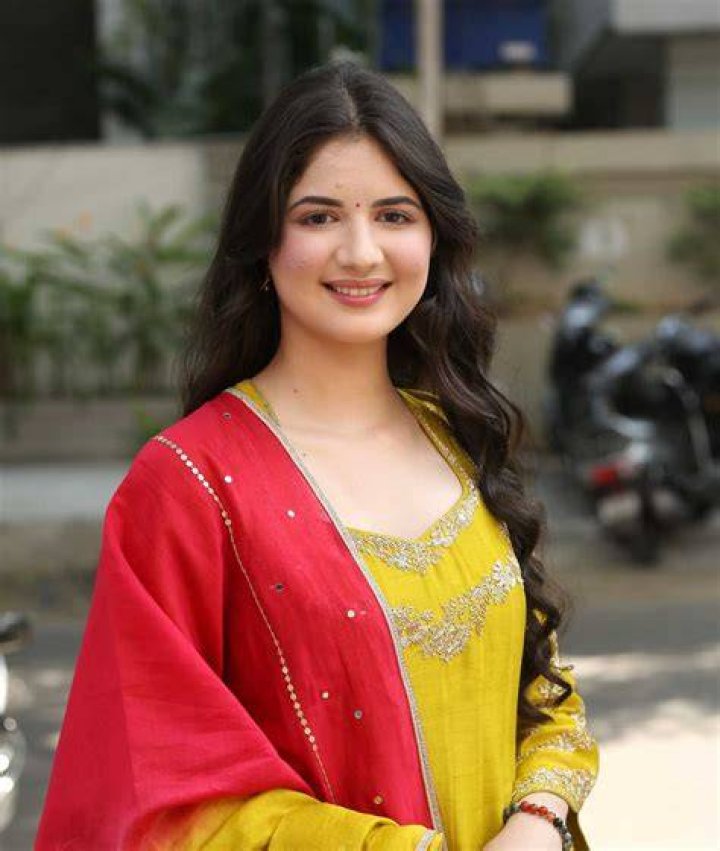Harshaali Malhotra as seen at 'Bajrangi Bhaijaan' media meet in 2015