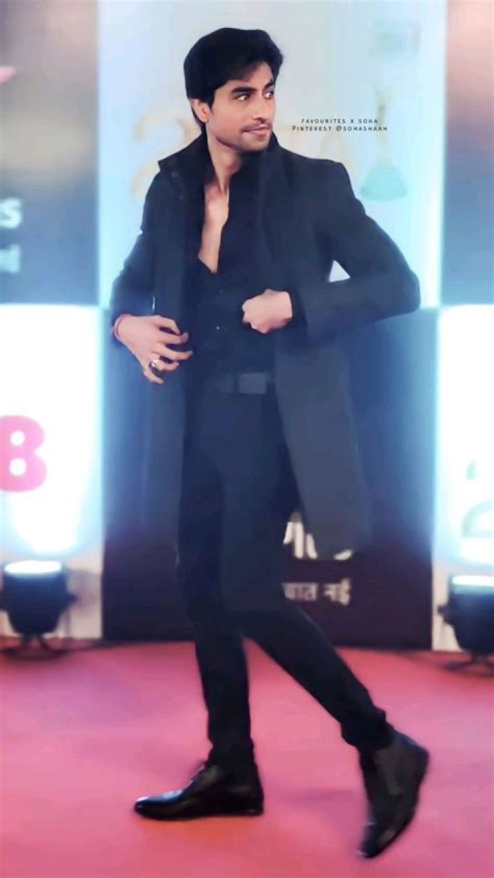 Harshad Chopda during an event in February 2011