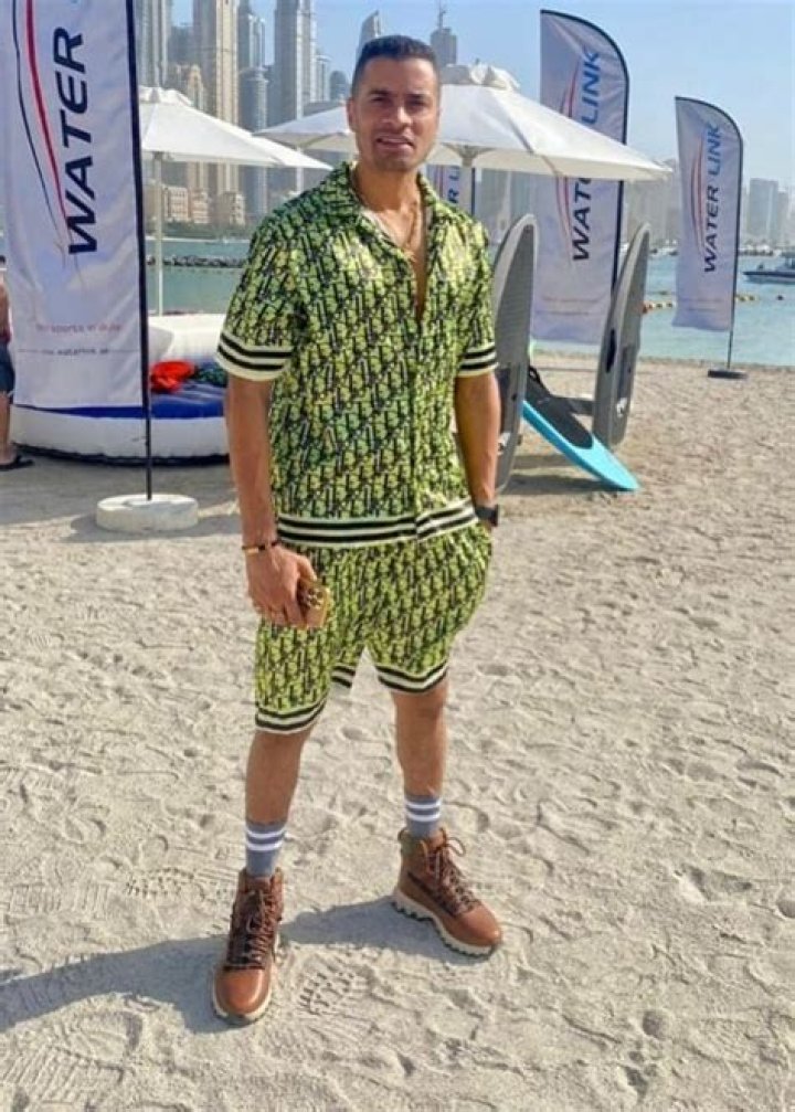 Hassan Shakosh as seen in a picture that was taken in April 2022