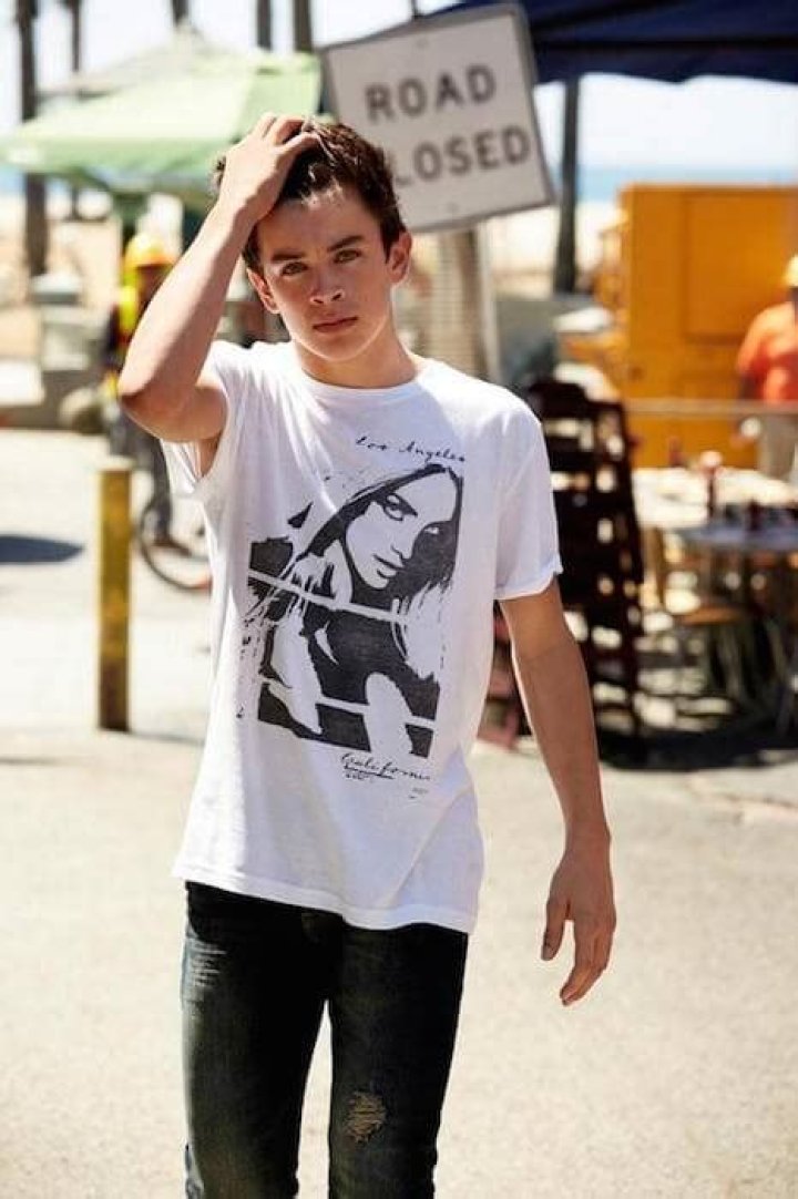 Hayes Grier handsome looks