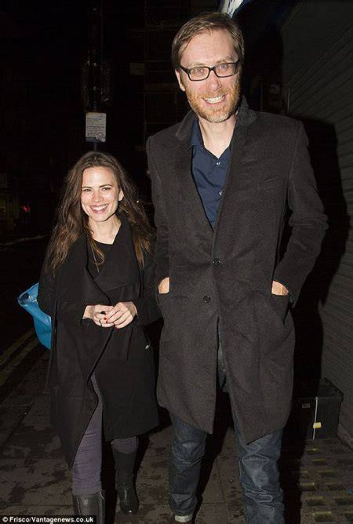 Hayley Atwell and Stephen Merchant