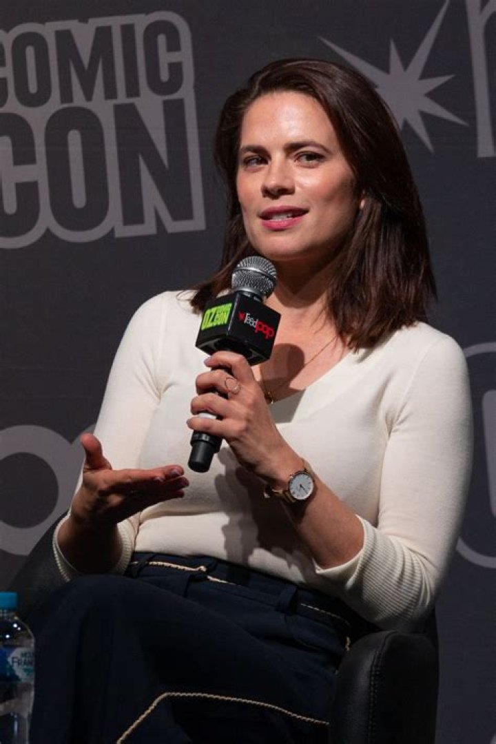 Hayley Atwell at Comic-Con 2015 in San Diego