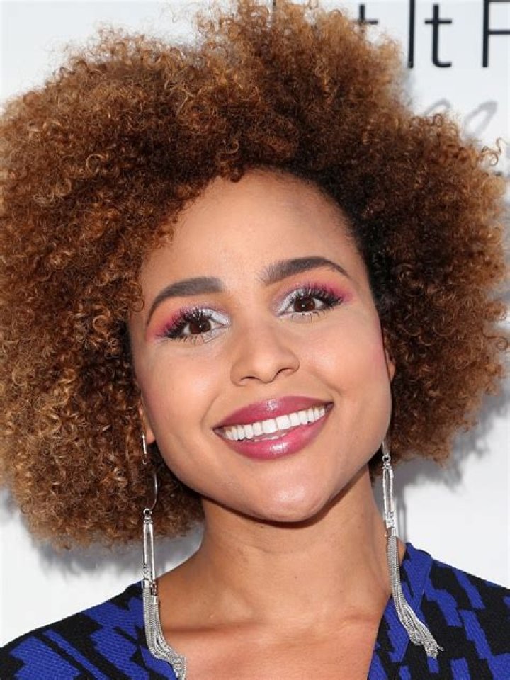 Hayley Marie Norman in March 2021 rejoicing after seeing inclusion in the hair and makeup departments with African-American artists for the first time