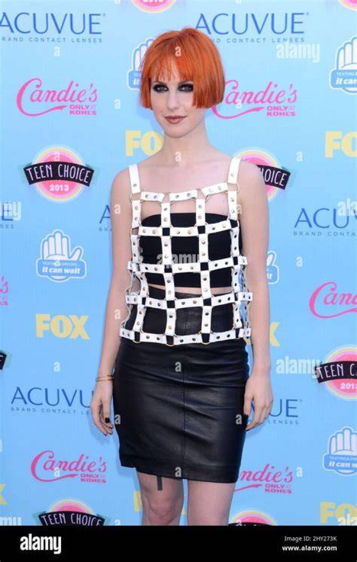 Hayley Williams during Teen Choice Awards 2013