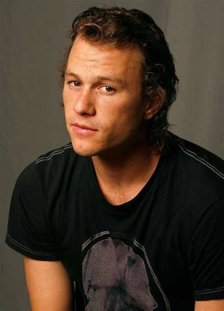 Heath Ledger during a photoshoot