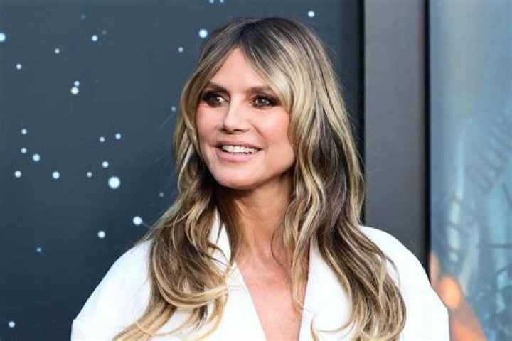 Heidi Klum being featured in a new Carl's Jr commercial