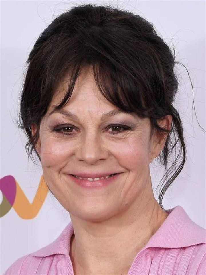 Helen McCrory as seen while smiling
