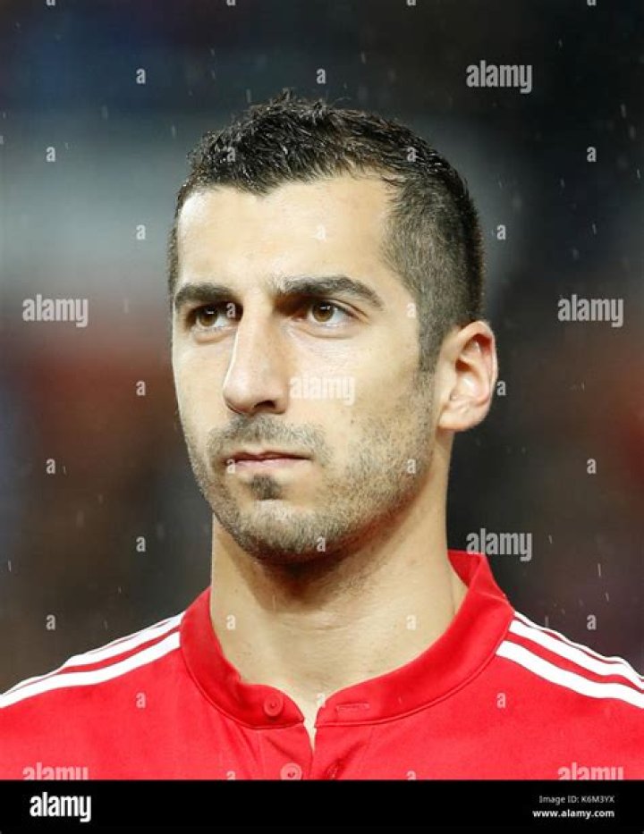 Henrikh Mkhitaryan during the UEFA Europa League quarter final against Liverpool on April 7, 2016