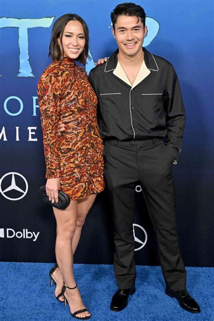Henry Golding and Liv Lo as seen in October 2018
