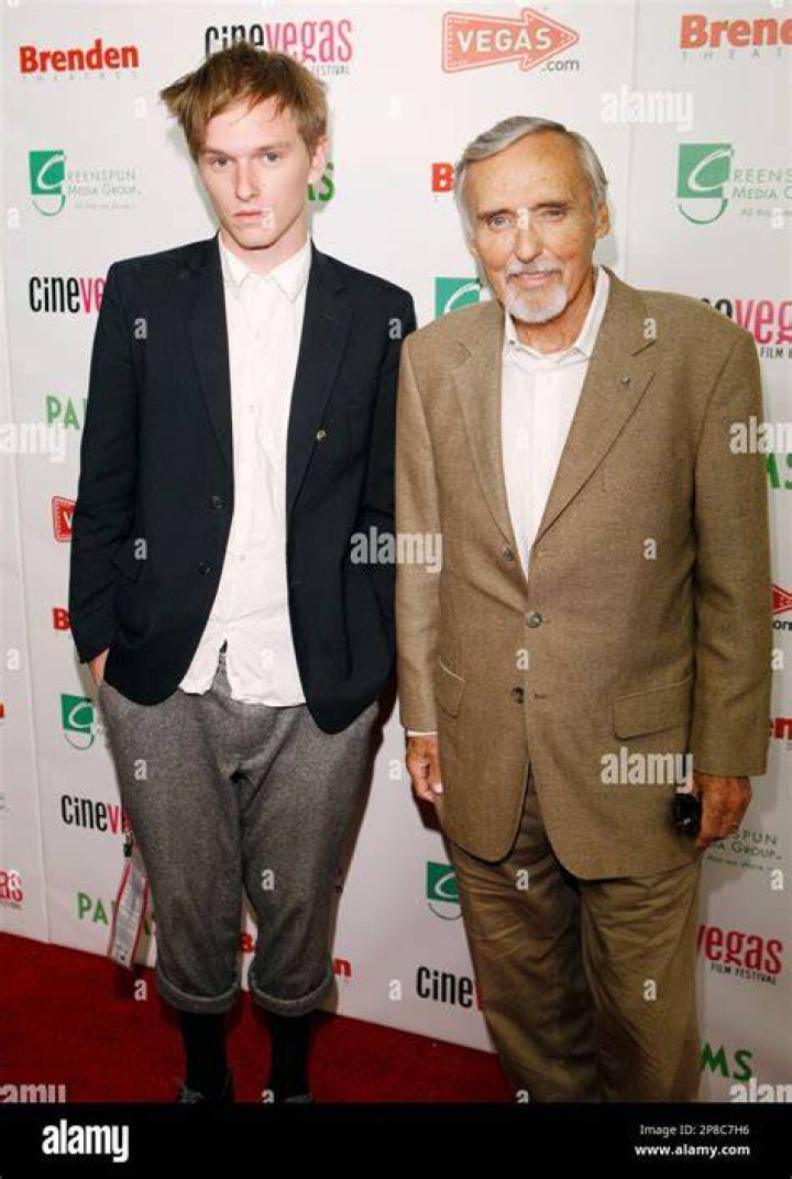Henry Hopper as seen at the Cannes film festival in 2001