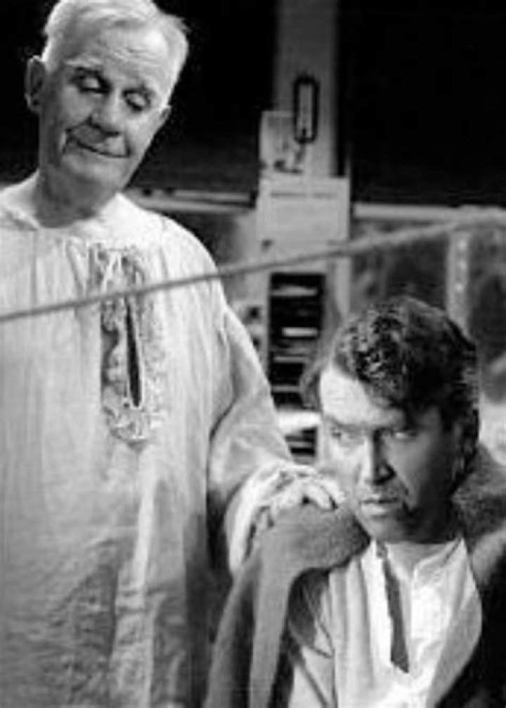 Henry Travers as seen in a screenshot from the film 'The Bells of St. Mary's'