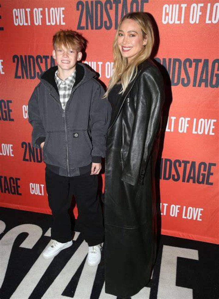 Hilary Duff with son Luca Cruz Comrie