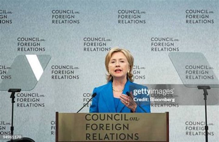 Hillary Clinton speech Council Foreign Relations November 2015