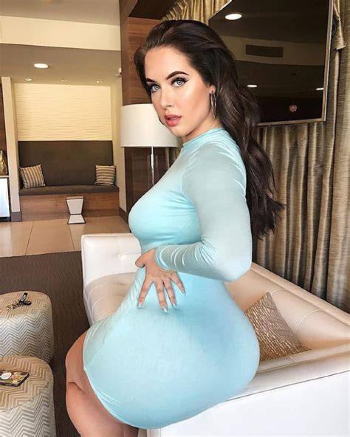 Holly Luyah as seen in a selfie that was taken in November 2022, at Salishan Spa & Golf Resort Salishan Spa