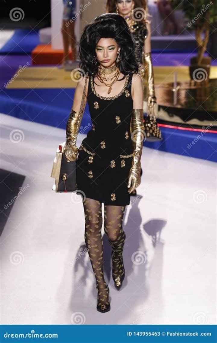 HoYeon Jung at Milan Fashion Week in February 2019
