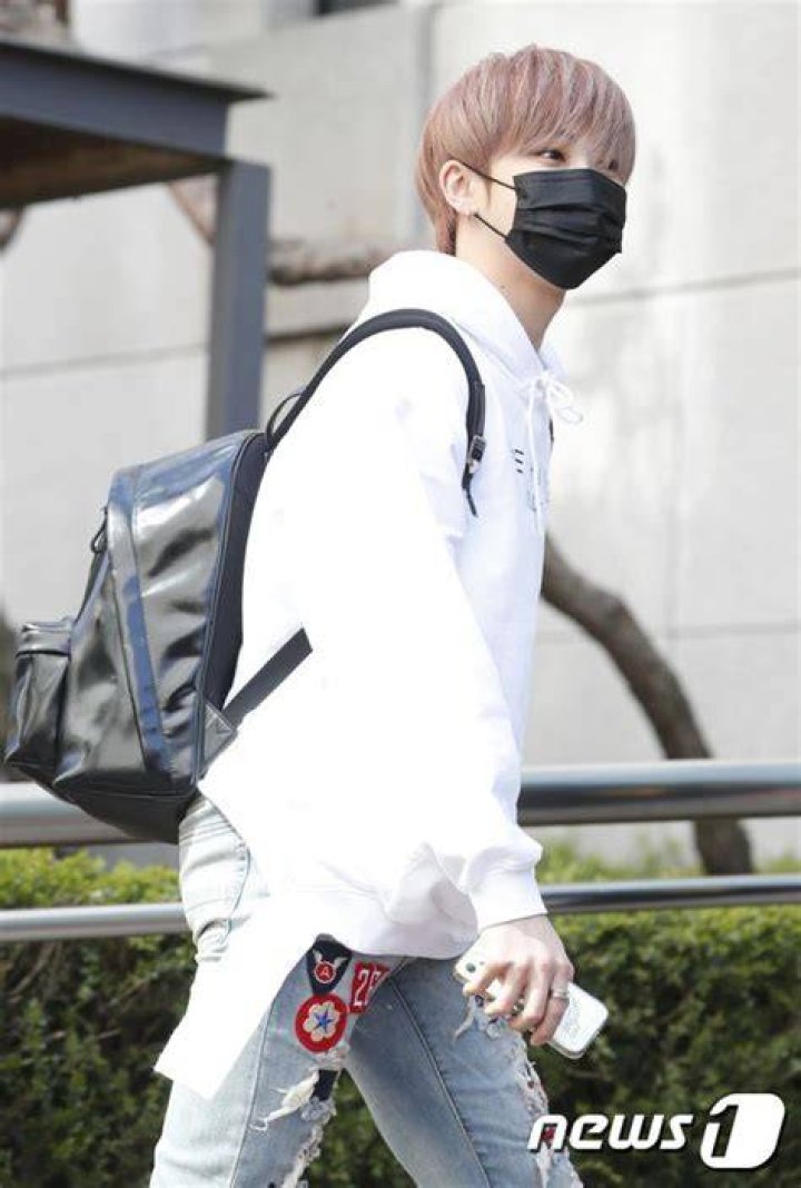 Hoyoung as seen in a picture that was taken in April 2021
